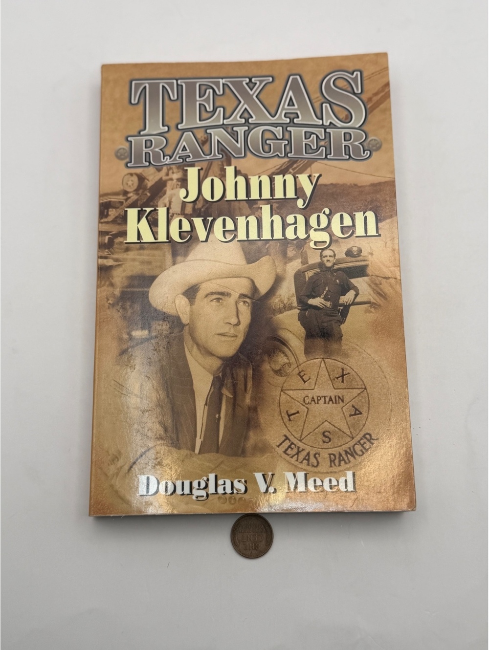 Texas Ranger Johnny Klevenhagen paperback by Douglas V. Meed